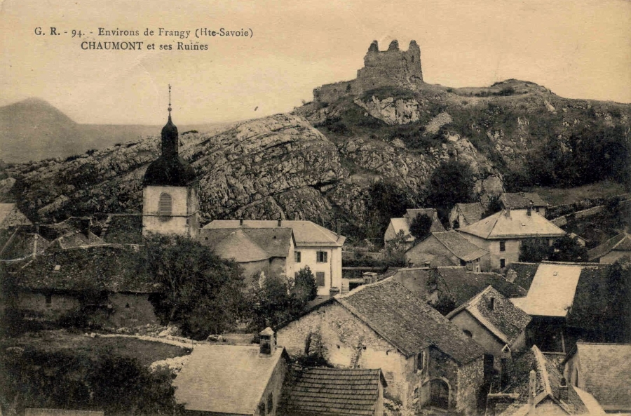 chaumont et les ruines du chateau
