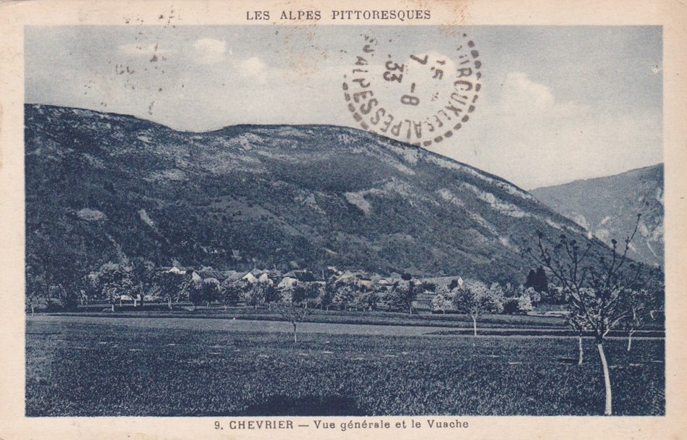 village de chevrier en 1933